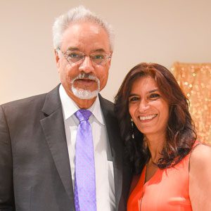 Portrait of Rao and Anita Uppaluri. Photograph courtesy of Anita Uppaluri.