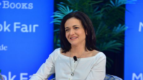 Sheryl Sandberg on stage at Miami Dade College