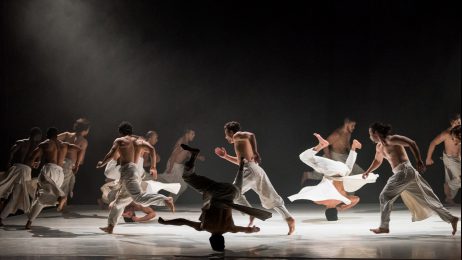 Dancers performing onstage