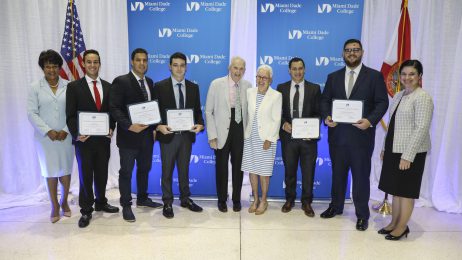 Group photo with Eig Watson scholarship recipients