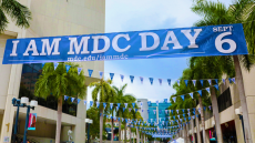 Photo of I AM MDC Day Sept. 6th banner