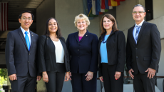 Group photo of 2019 Endowed Teaching Chairs