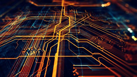 Illustration of a circuit board