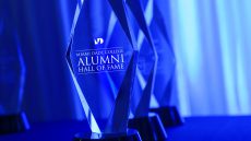 Close-up of MDC Alumni Hall of Fame Award