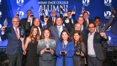 Group photo of 2017 MDC Alumni Hall of Fame Inductees